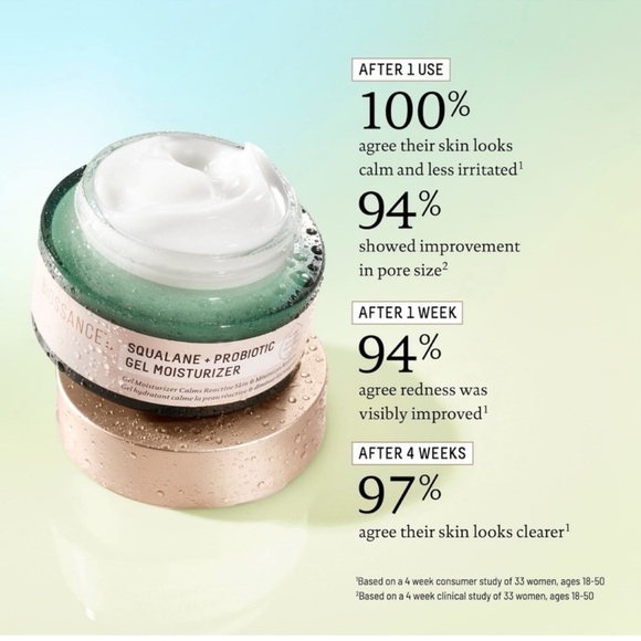 Biossance Squalane+ Probiotic Balancing Gel Moisturizer 50ml - Picture 4 of 9